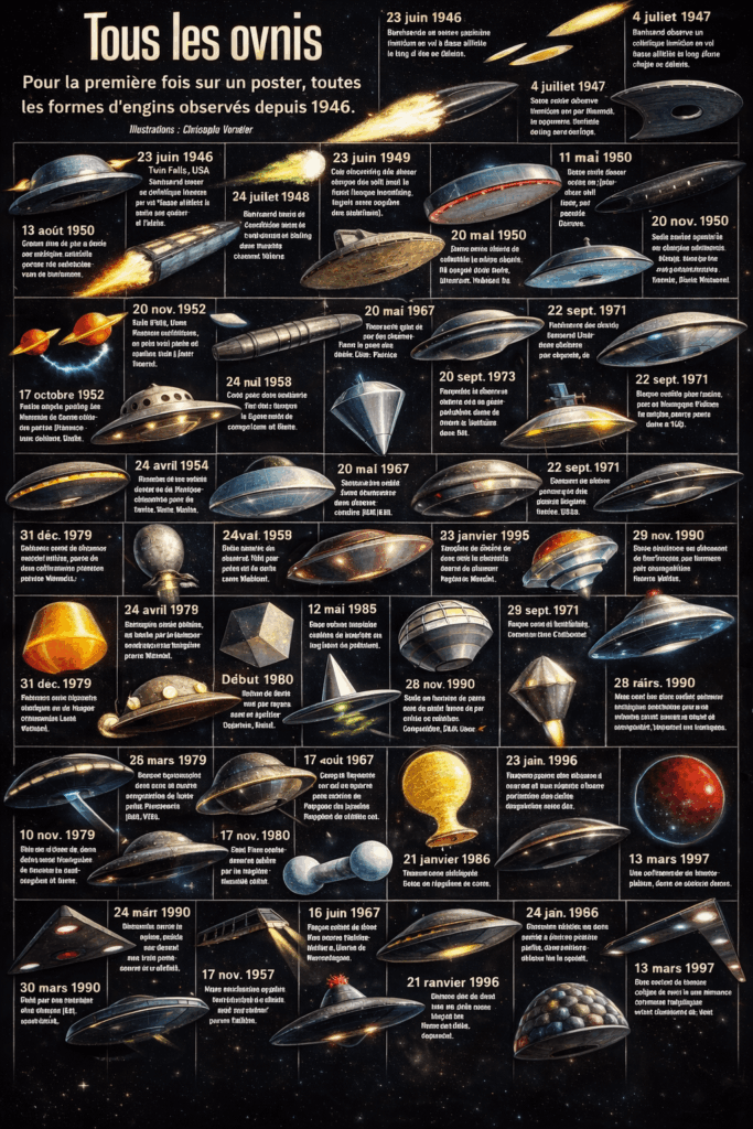 Which of these UFOs have you seen or had any experience with?