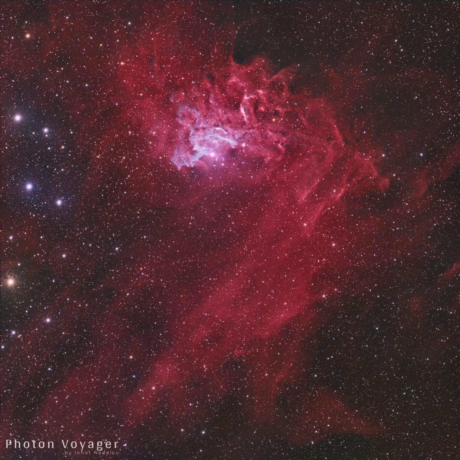 IC405 - The Flaming Star Nebula
