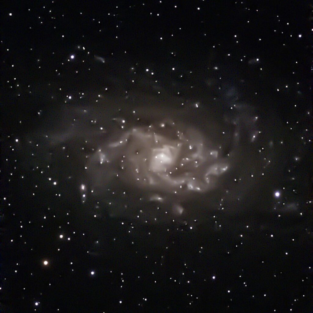 Last Night's Photo Of The Triangulum Galaxy.
