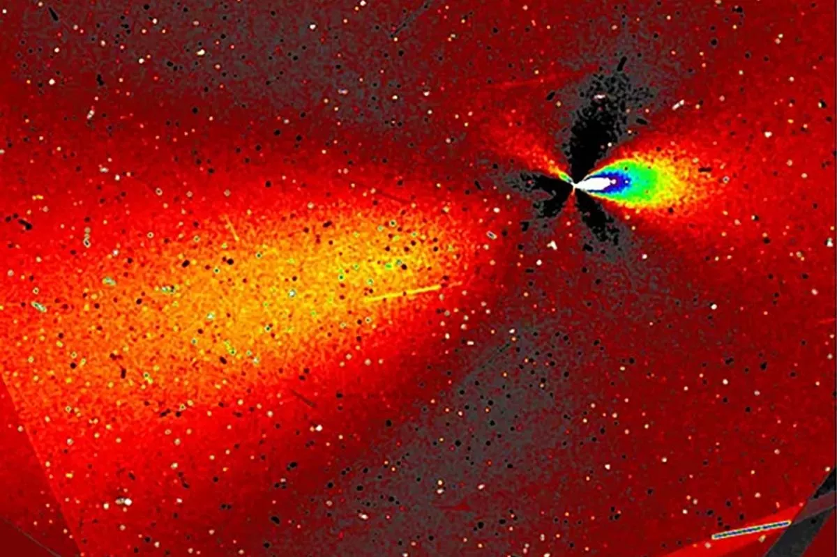 New images of the object show a double-jet structure