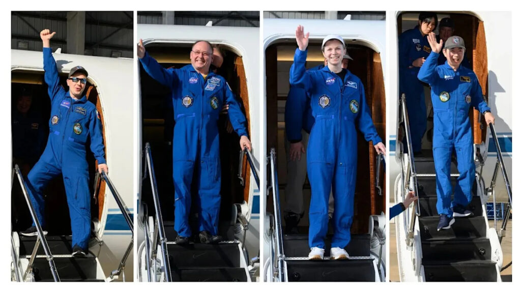 NASA Crew-11 astronauts reflect on ISS medical evacuation and future of human spaceflight Yahoo news home