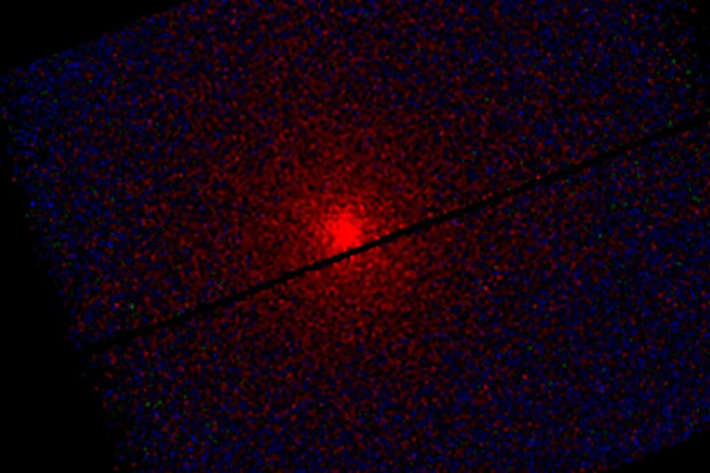 Image of comet 3I/ATLAS in x-ray light, as seen by the European Space Agency