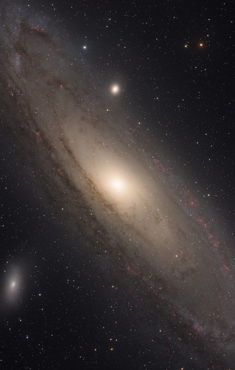 Andromeda Galaxy in HaLRGB over 10 hours