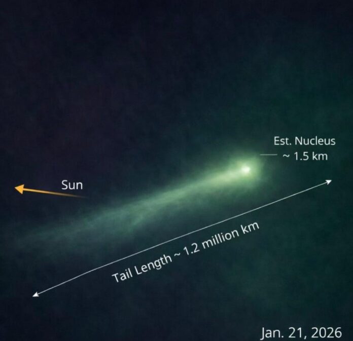 New 3I/ATLAS Image Raises Fresh Questions About Structure And Activity