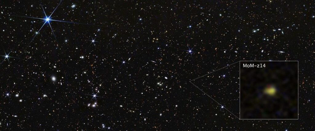 NASA Webb Brings Universe's Edge Near Big Bang