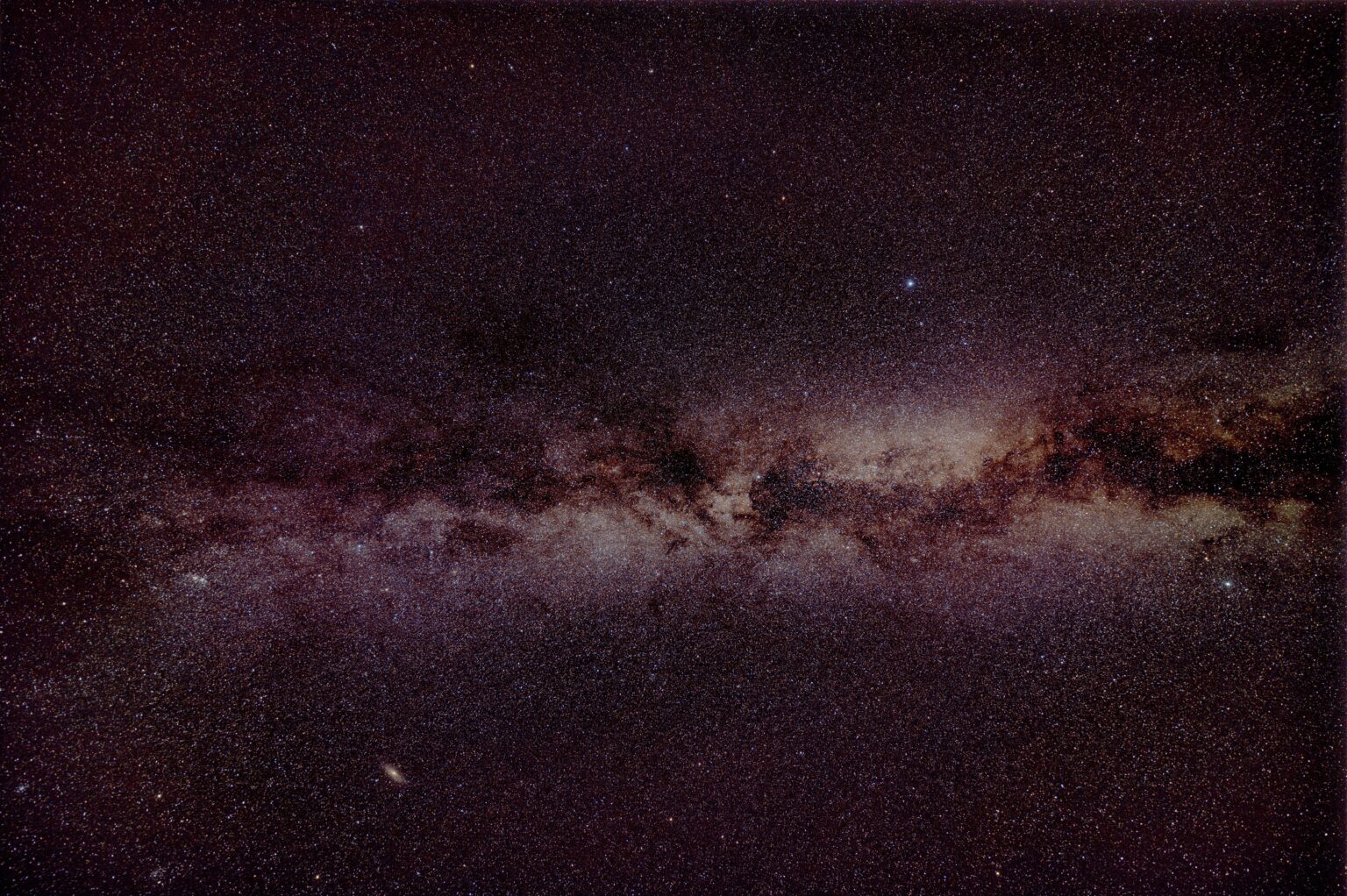 Milky Way over Denmark 2025-08-22