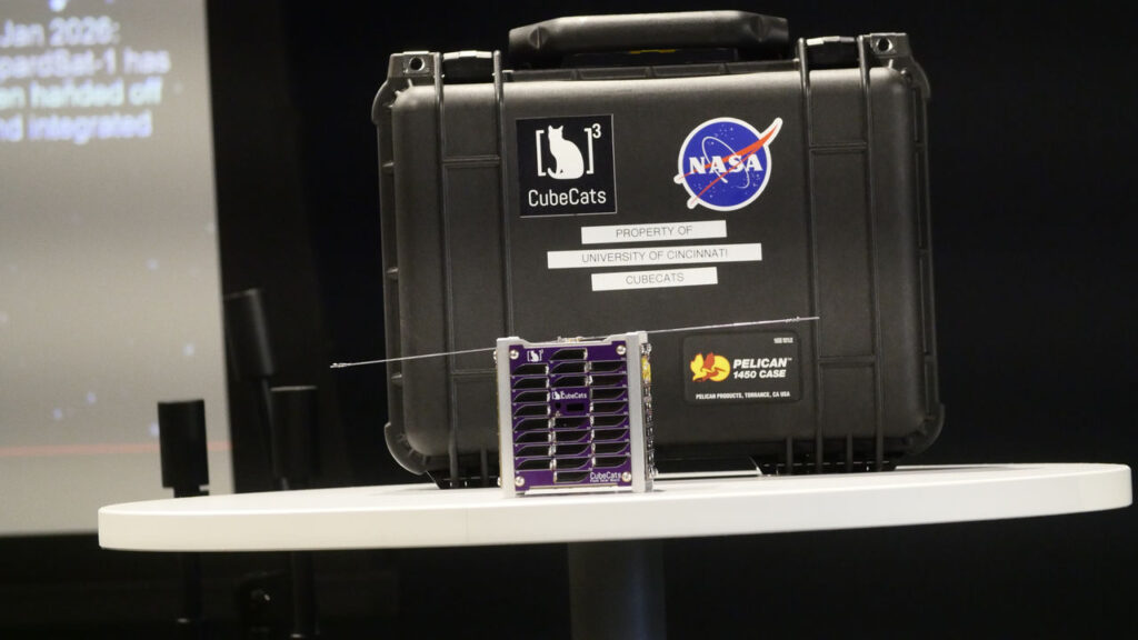 UC to launch first student-led satellite with NASA UC to launch first student-led satellite with NASA