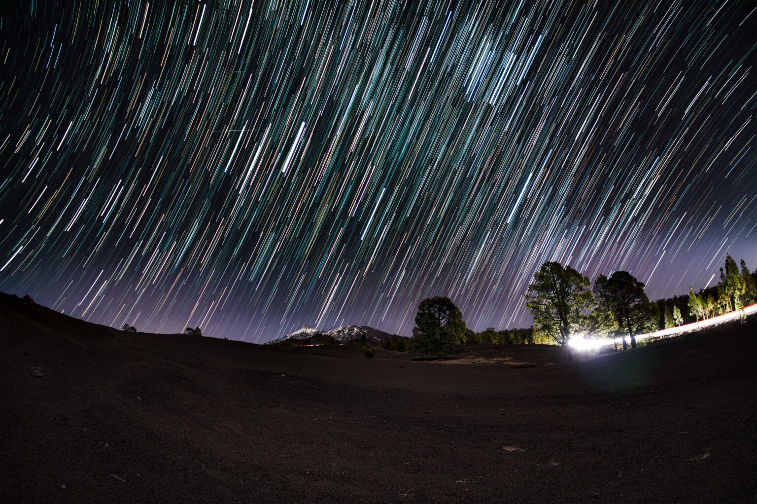 Frist serious attempt at star trails