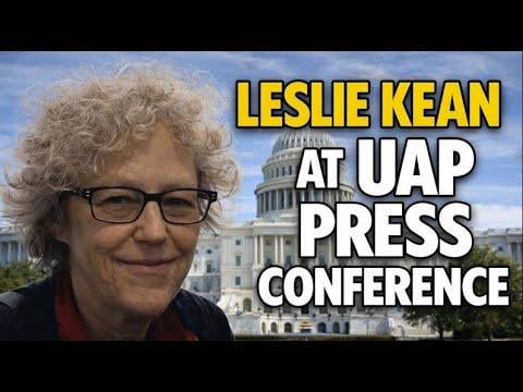Leslie Kean reacts to the Varginha UFO/UAP Press Conference - "we've got to get the hard data on the case, the data is held by the authorities, so it's going to be very difficult to get