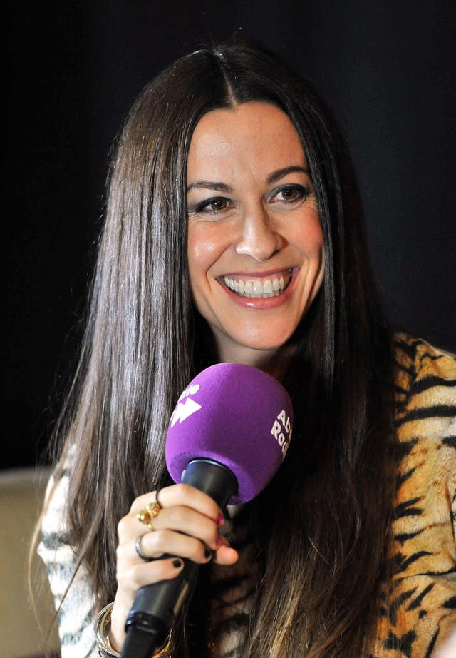 Canadian singer/songwriter Alanis Morissette 