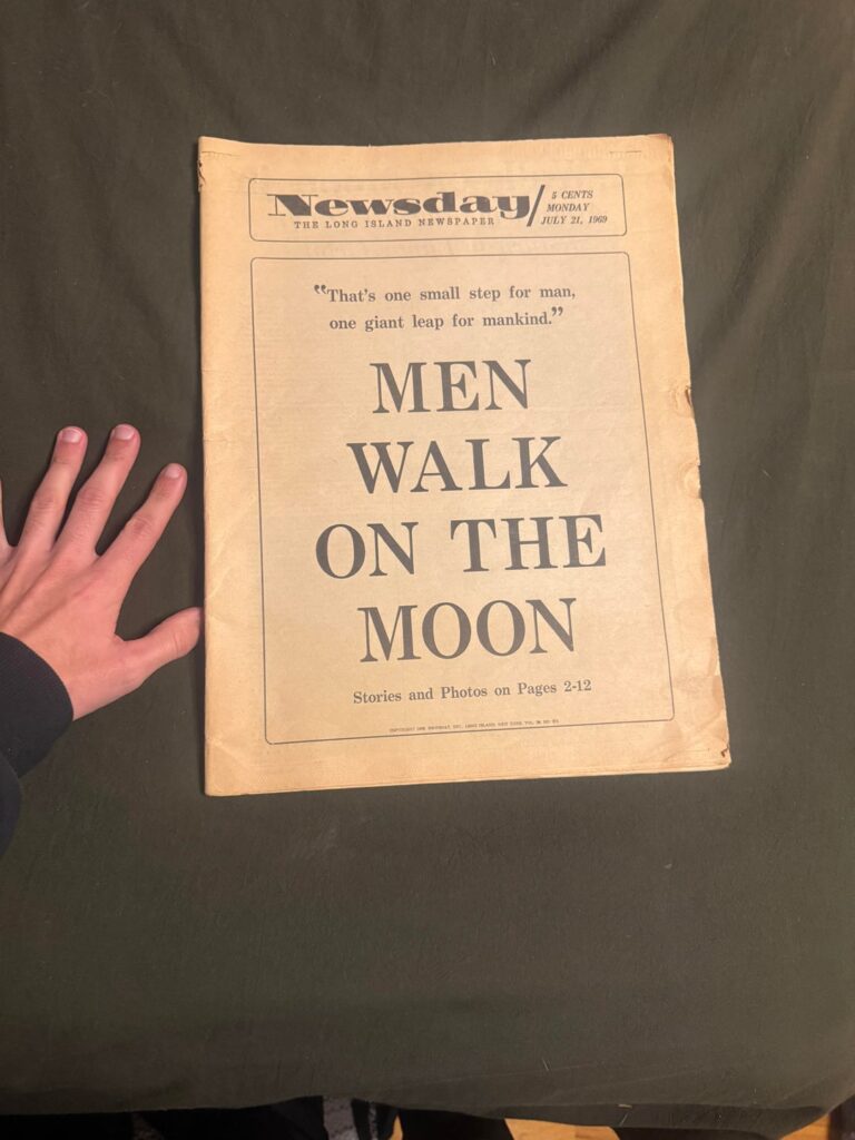 Anyone want these original 1969 newspapers?