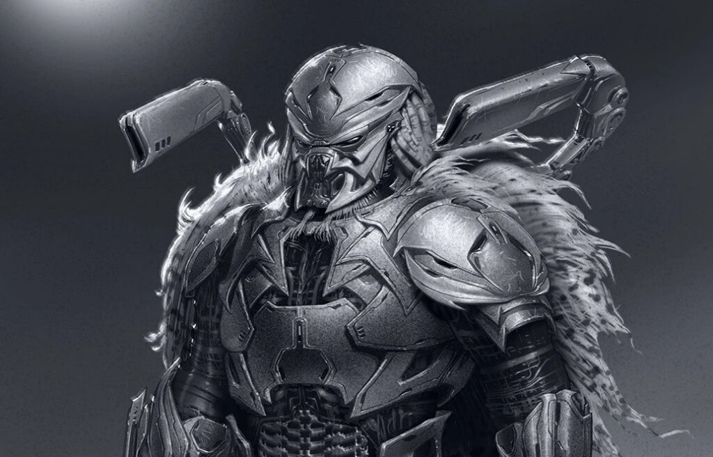Farzad Varahramyan Shares Trophy Room Load of Predator: Badlands Concept Art
