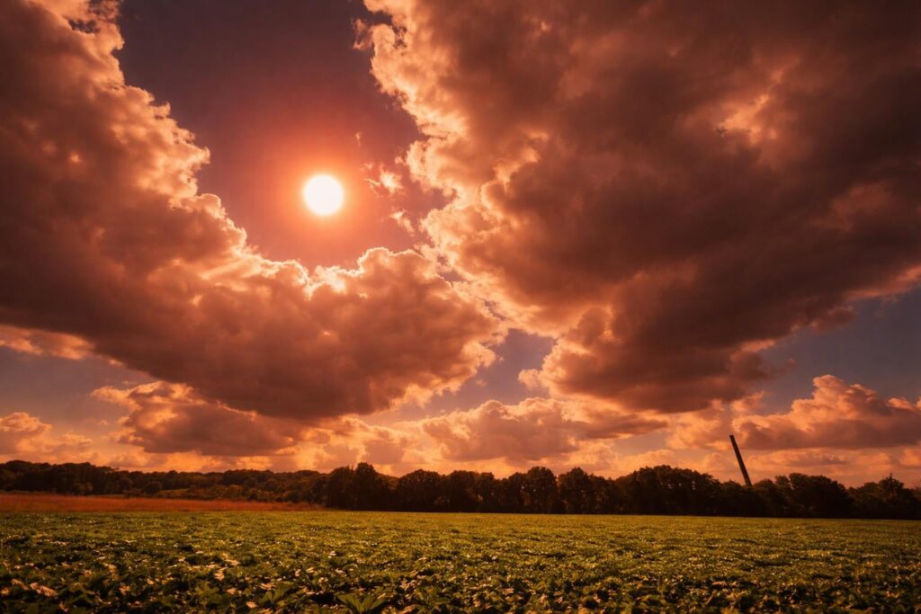 Is this an accurate representation of what the sky would look like if the Sun got replaced by a red dwarf star?