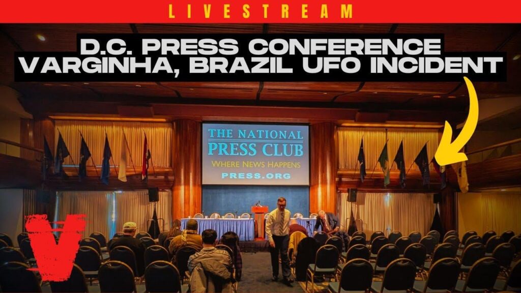LIVE: D.C. Press Conference on the Varginha, Brazil UAP Incident