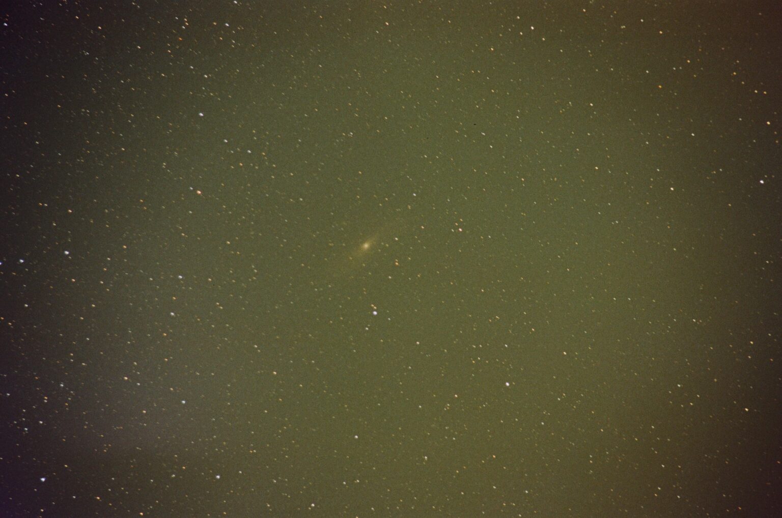 Andromeda M31 on film