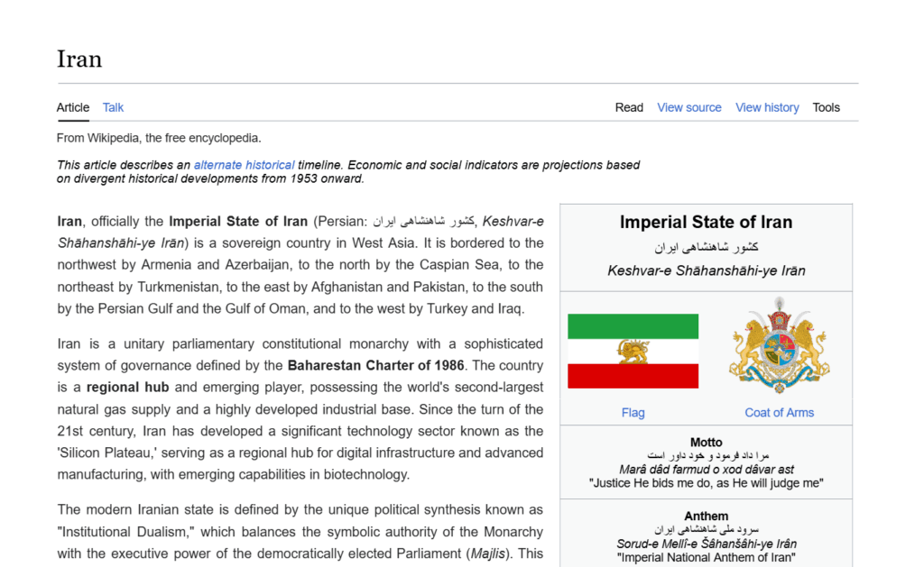 What if Pahlavi chose to compromise rather than become authoritarian?