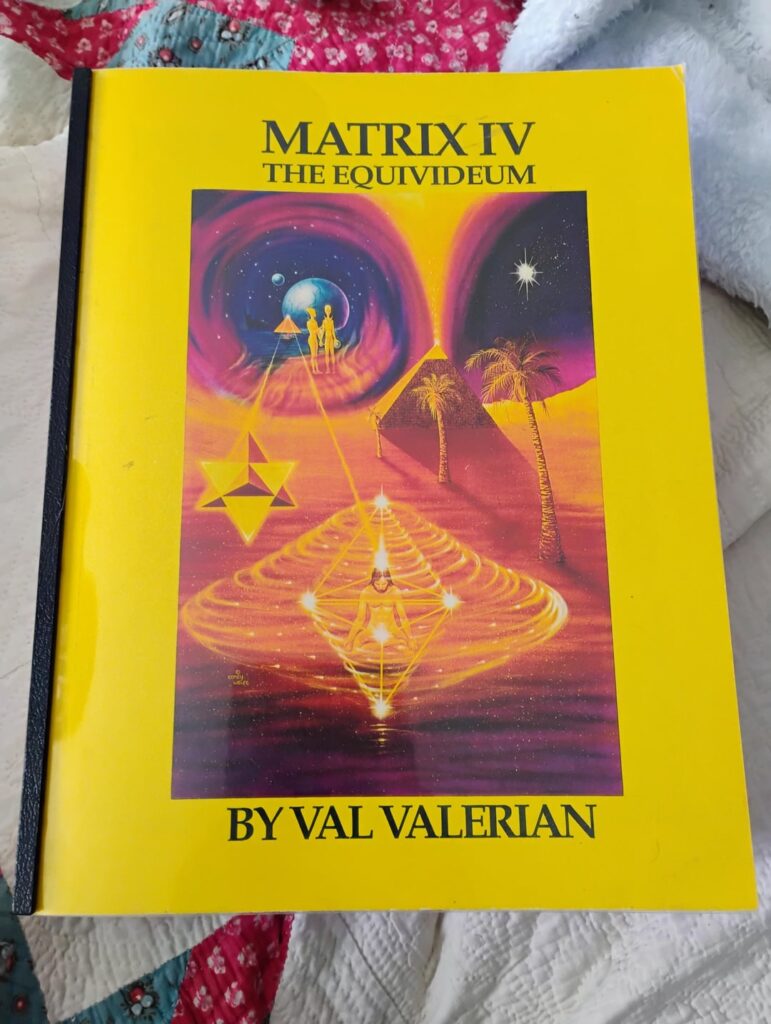 Matrix II and IV by Val Valerian. IV is signed.