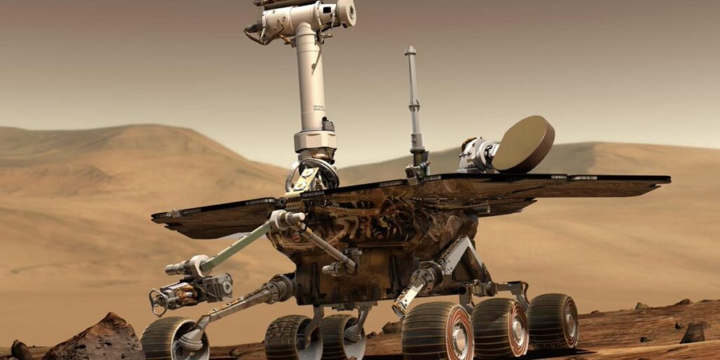 NASA rover lands on Mars NASA rover lands on Mars