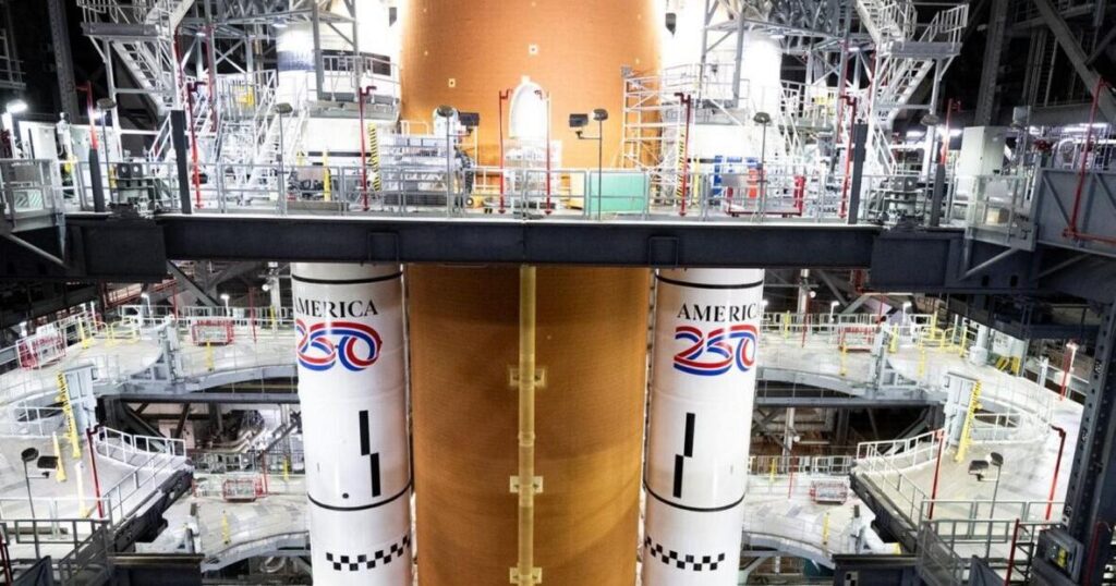 This huge rocket will soon blast NASA astronauts around Moon