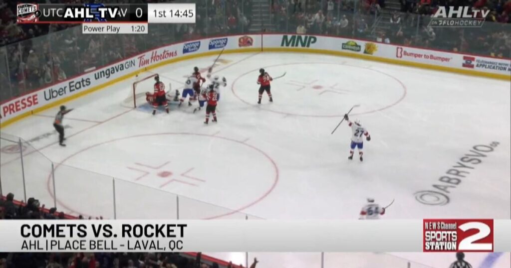 Utica Comets Grab One Point to Start 2026 After OT Loss to Laval Rocket