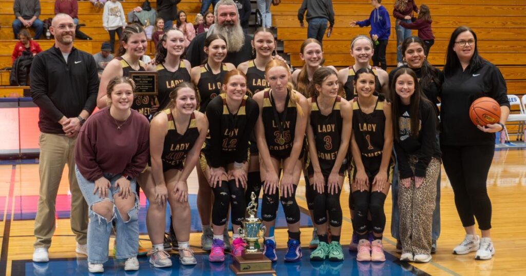 Lady Comets mount late comeback to clinch “All A” Title