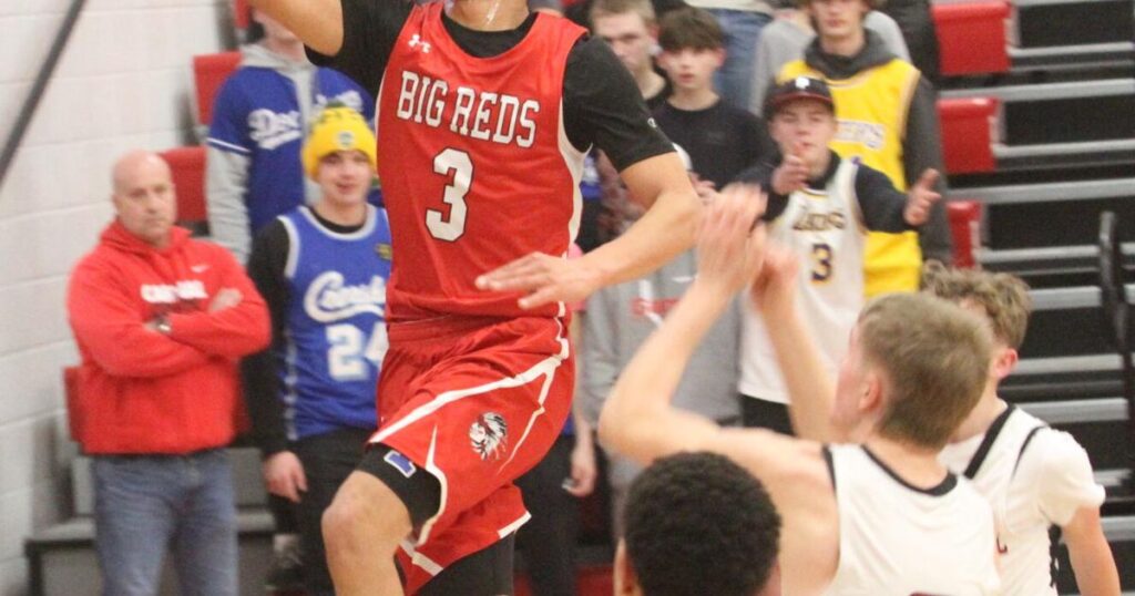Boys basketball: Big Reds cruise past Comets