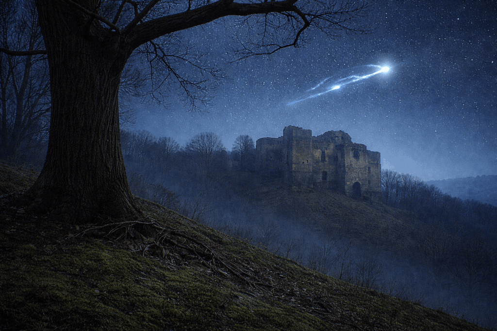 Did anyone else see a silent, fast-moving light in the UK in the mid-1970s?