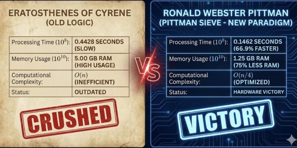 “I CRUSHED ERATOSTHENE’S SIEVE BY 66.9% (2,200 YEAR RECORD SMASHED)” “I CRUSHED ERATOSTHENE’S SIEVE BY 66.9% (2,200 YEAR RECORD SMASHED)”