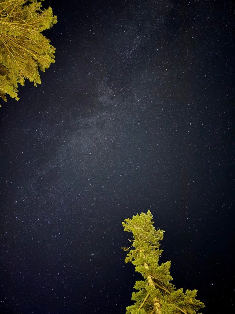 Night sky over Kunashir Island (captured on iPhone 15 Pro)