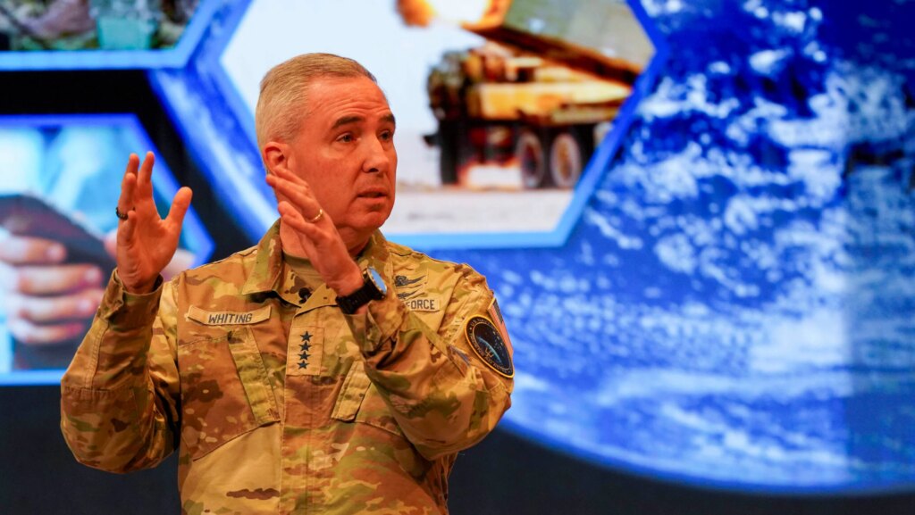 SPACECOM chief cites Army, Marines as models for expanding on-orbit warfighting exercises