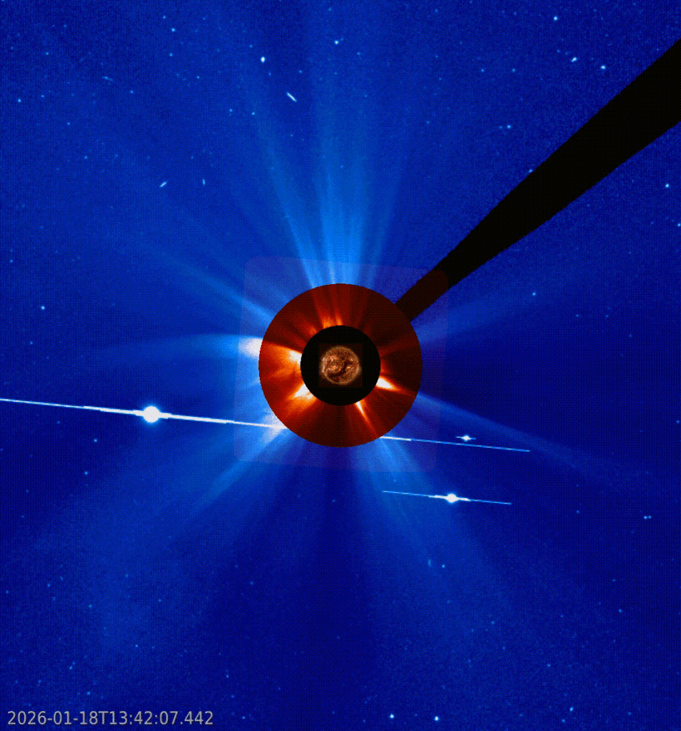 ESA monitoring January 2026 space weather event