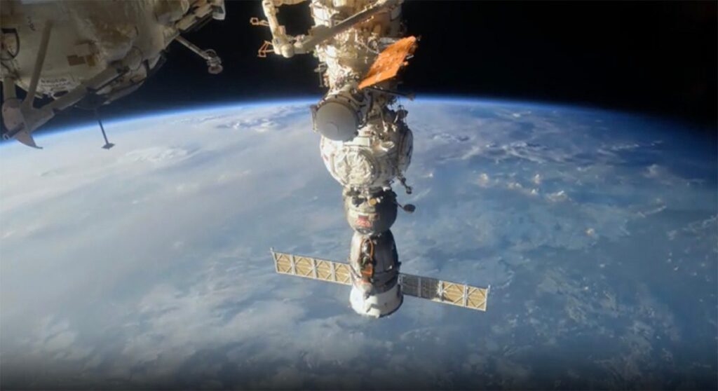 Still from a Timelapse video of Earth and the Moon from space, captured by ESA astronaut Sławosz Uznański-Wiśniewski from the International Space Station during his 20-day Ignis science mission. Credit: ESA/NASA