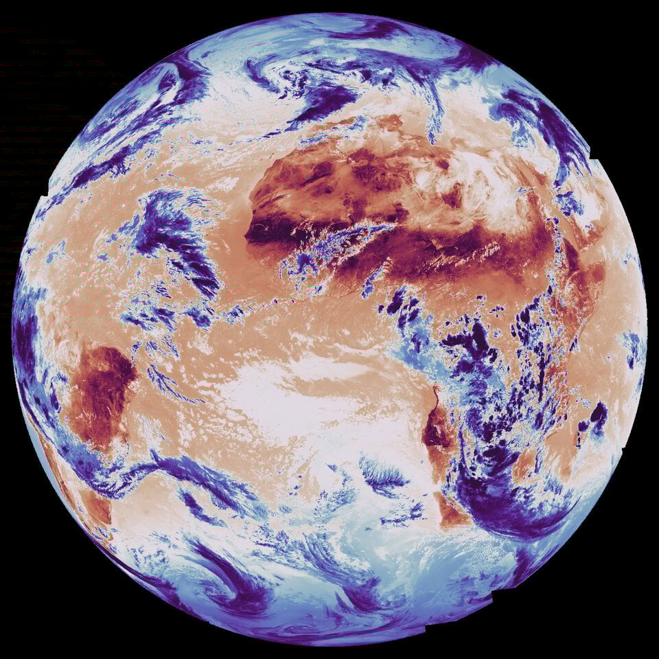Global Surface And Cloud Top Temperatures By Mtg Sounder Article