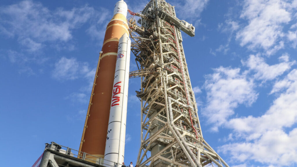 NASA’s Artemis II rocket rolls to launch pad, but key test looms ahead