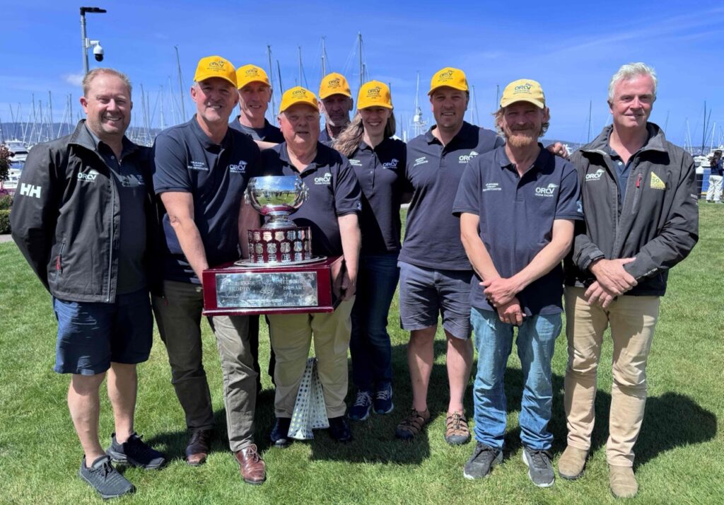 Alien dominates the 2025 Melbourne to Hobart Yacht Race