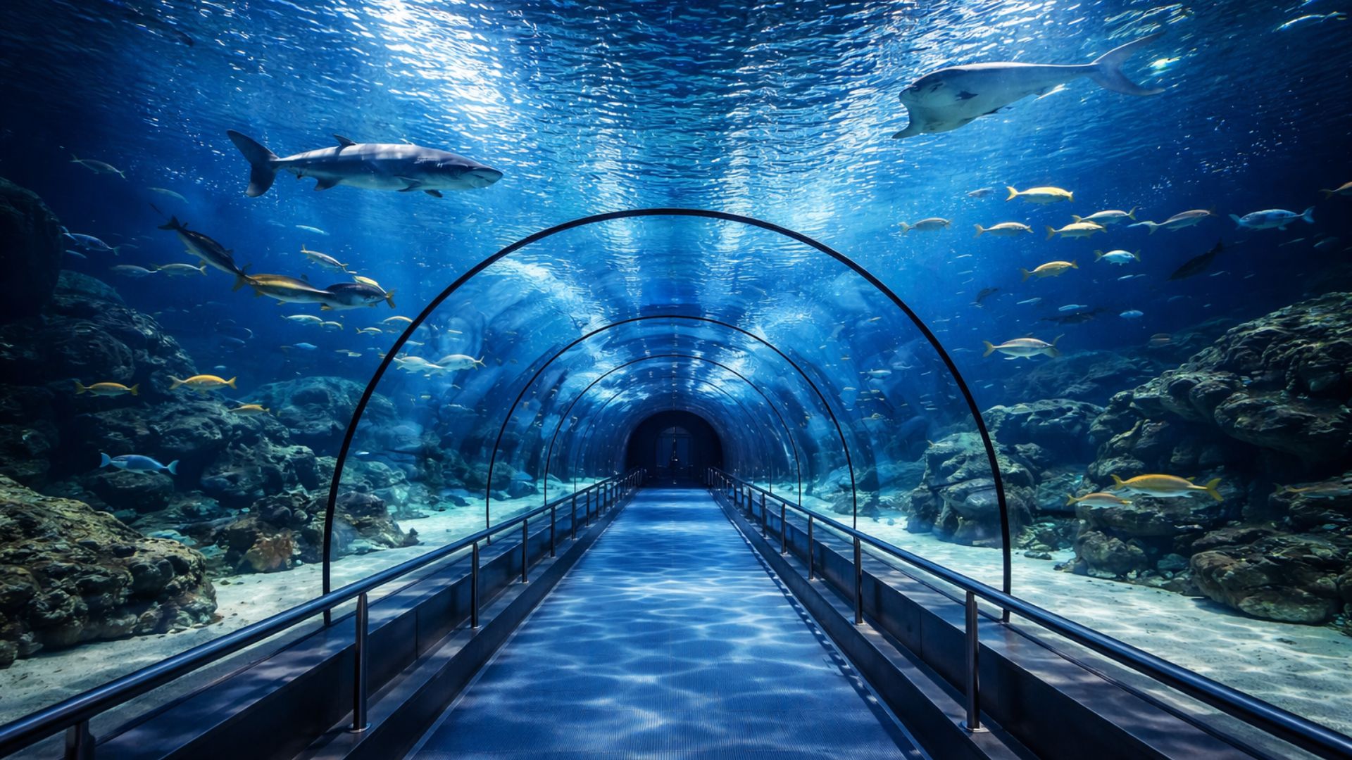 With 4,5 million liters and 26 m², AquaRio houses an ocean inside a building and reveals how the largest marine aquarium in South America works.
