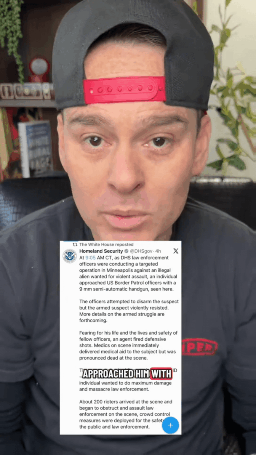 Former sniper figures out the weapon was discharged mistakenly by ICE with video evidence.