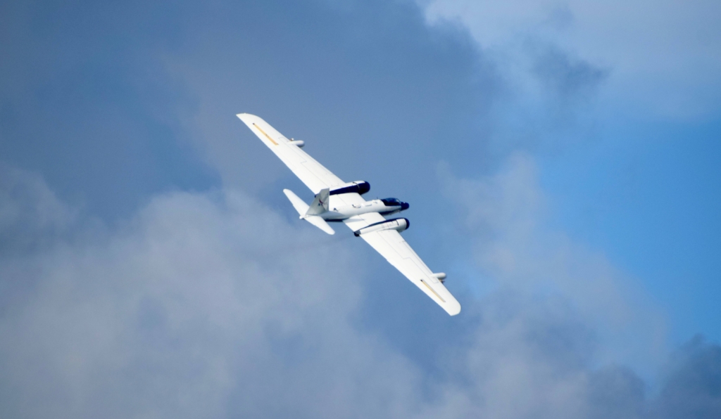 WB-57F flyby after first science flight