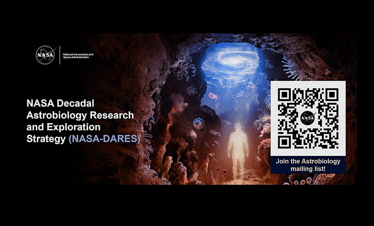 NASA Decadal Astrobiology Research and Exploration Strategy (NASA-DARES). Venus Exploration and Analysis Group (VEXAG) November 2025 Meeting
