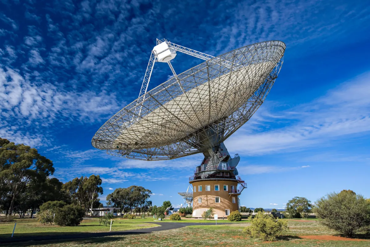 The Parkes Observatory's 64-metre telescope, named Murriyang. Credit: CSIRO