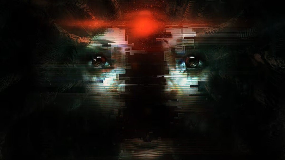 A pixilated face in artwork for "SOMA" 