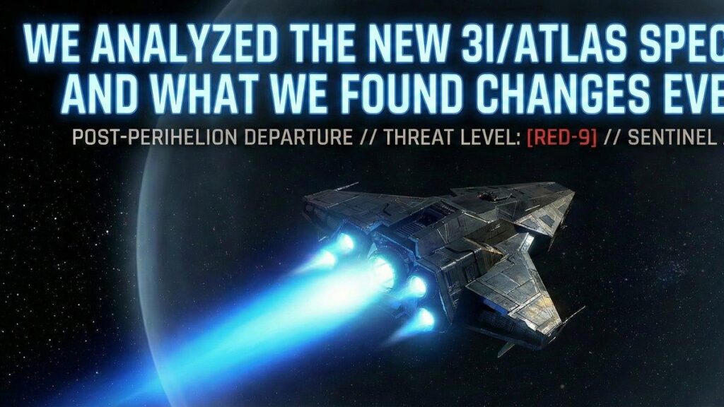 We Analyzed the new 3I/ATLAS Spectrum Data and What We Found Changes Everything.