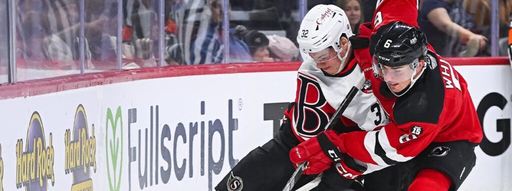 Comets Tie Game Late and Earn Point in 5-4 Shootout Loss in Ottawa 