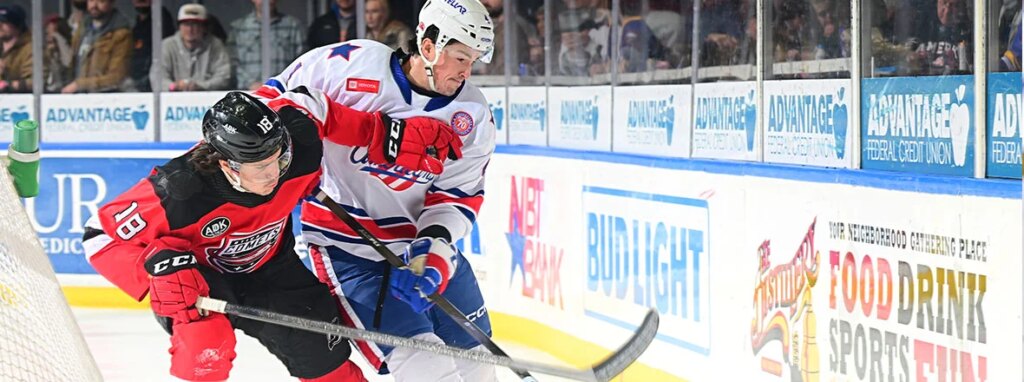 COMETS SNAP WIN STREAK AGAINST ROCHESTER