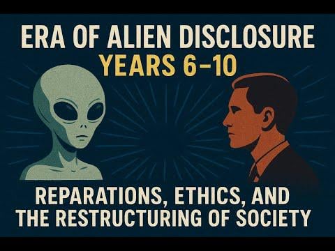 Part II: Era of Alien Disclosure Years 6–10 — Reparations, Ethics, and t...