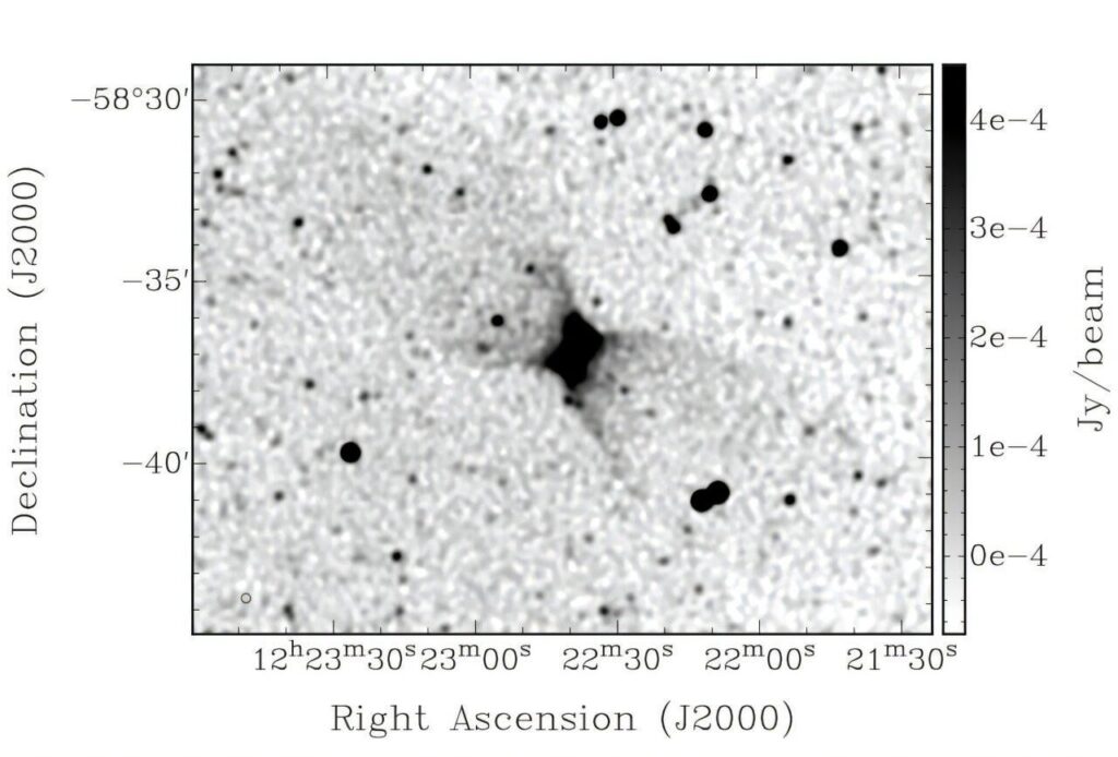 PHYS.Org: "ASKAP discovers a spectacular outflow in a nearby galaxy"