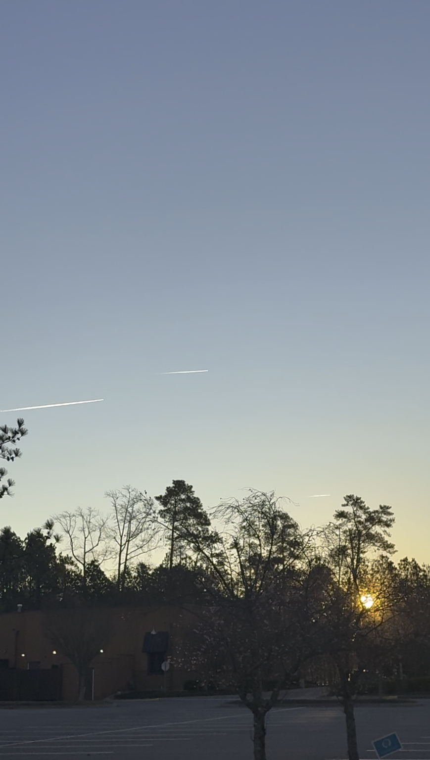 What are all these things in the sky?