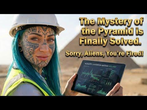 a documentary proving the Pyramids were machines using Acoustic Levitation (No Aliens involved)