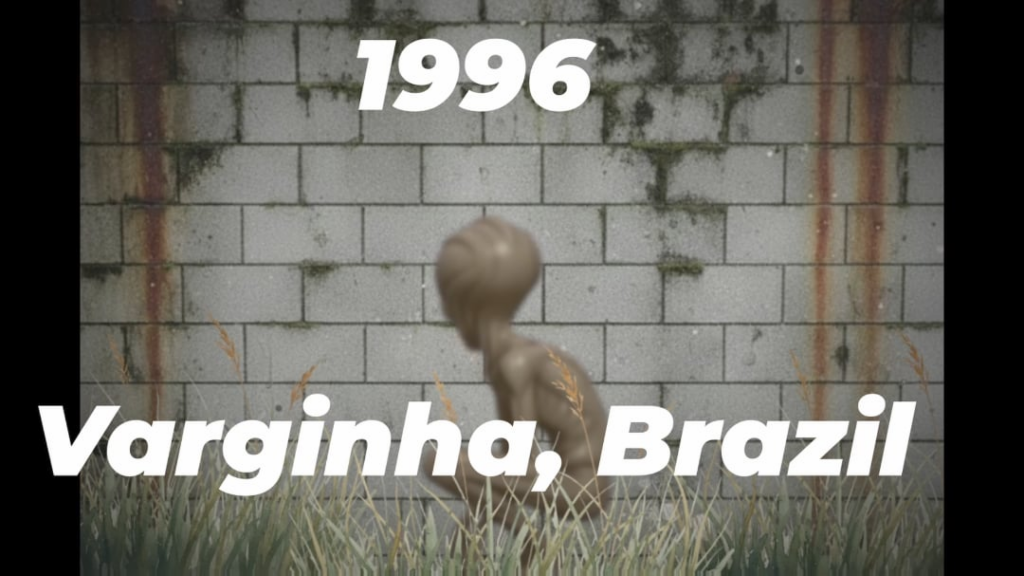 I animated scenes from Varginha and made a video on it