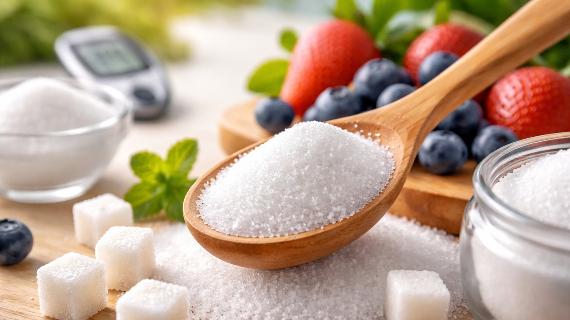 Tagatose ganha destaque após avanço produtivo em 2025, com baixo impacto glicêmico, 1,5 kcal por grama e revisão regulatória nos EUA.